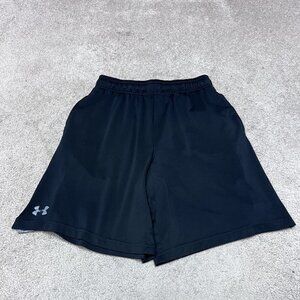 Under Armour Shorts Men’s Black Elastic Waist Size Medium